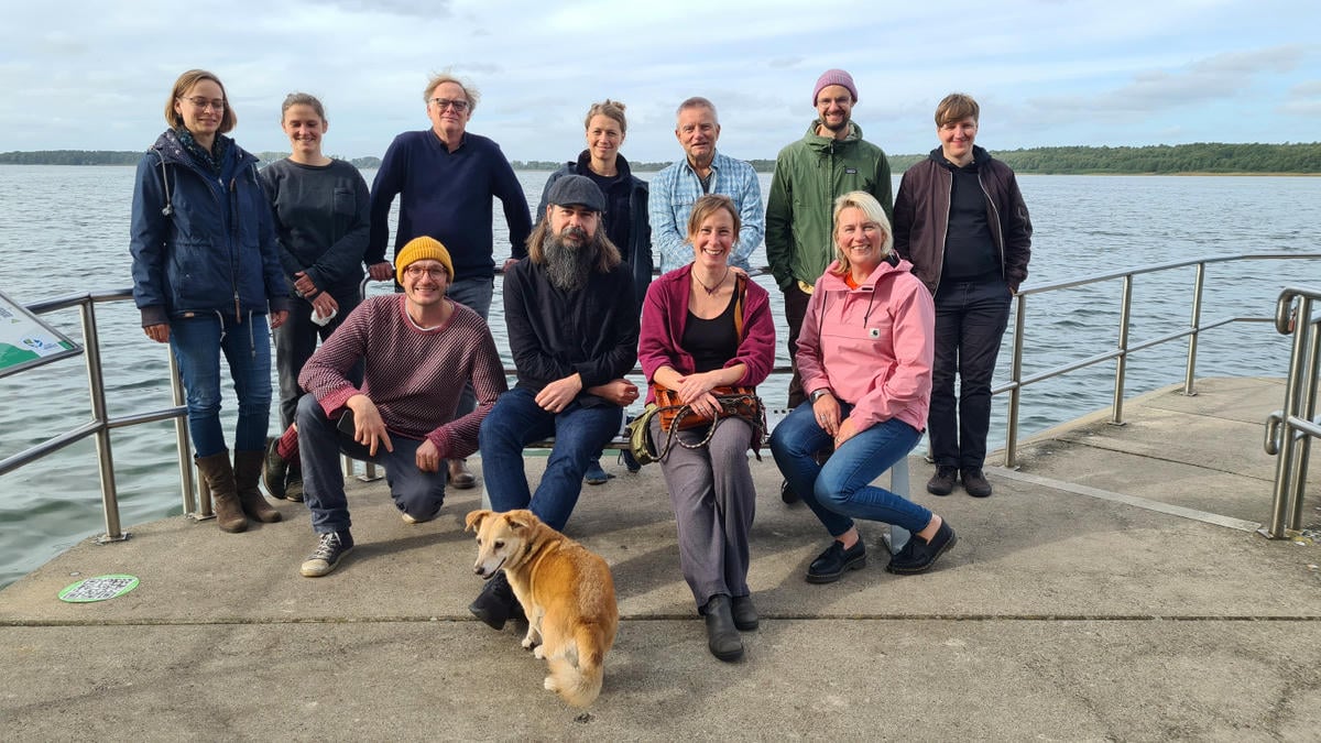 Das Team der CoWorkLand mal ganz analog