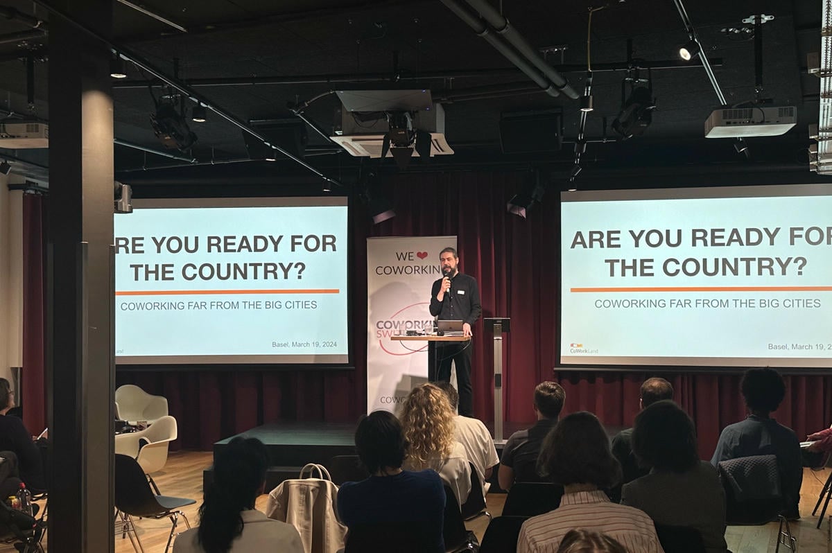 Besuch der Jahreshauptversammlung von Coworking Switzerland