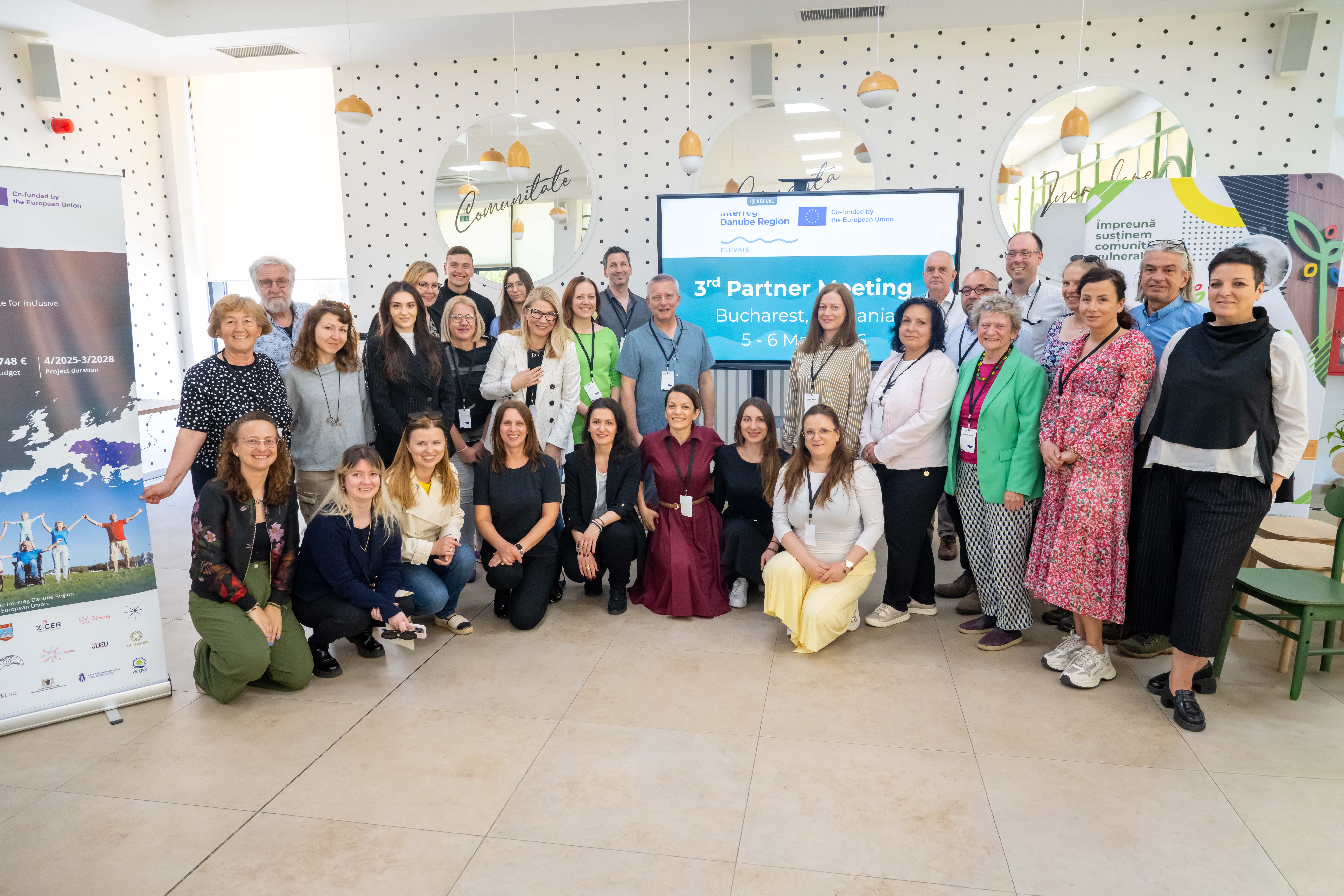 Internationales ELEVATE-Projektpartnermeeting in Bukarest